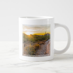 Sunrize Over Arizona Trail Large Coffee Mug