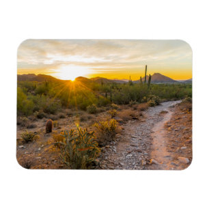 Sunrize Over Arizona Trail Magnet