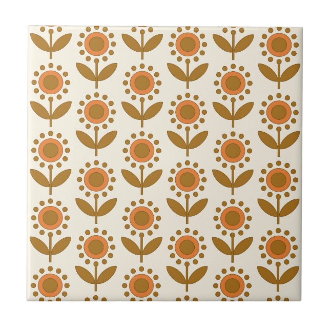 Sunroom Bloom Ceramic Tile (Front)
