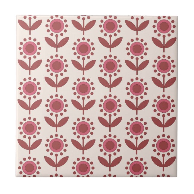 Sunroom Bloom Ceramic Tile (Front)