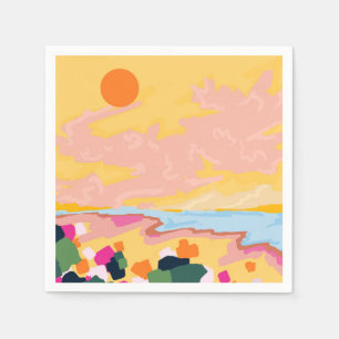 Sun's Embrace Napkin