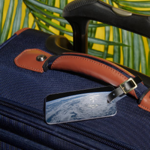 Sun's Glint Beaming On The South Pacific Ocean. Luggage Tag