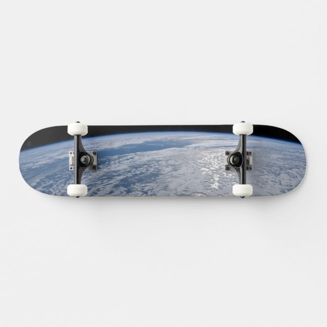 Sun's Glint Beaming On The South Pacific Ocean. Skateboard (Horz)