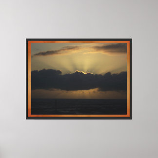 Sun's Glow Canvas Print