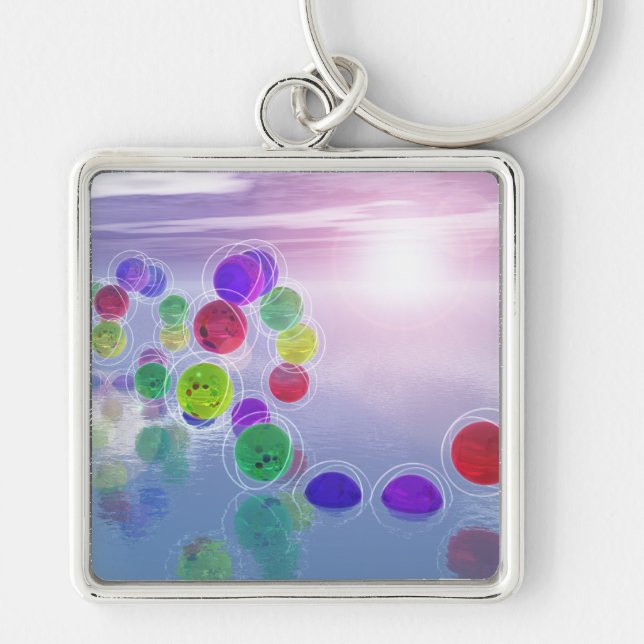 Suns in Their Courses Keychain (Front)