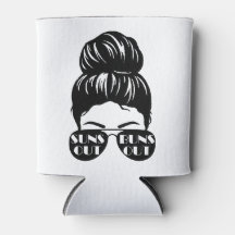 Suns Out Buns Out Can Coozie