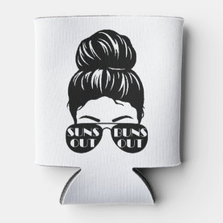 Suns Out Buns Out Can Coozie