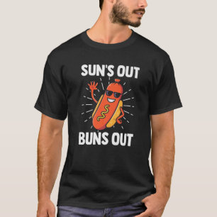 Sun's Out Buns Out Hot Dog Costume T-Shirt