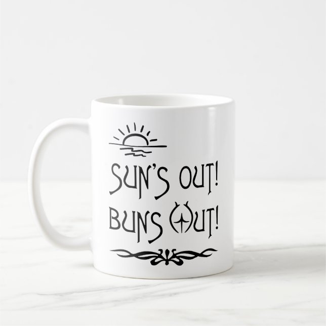 Sun's Out Coffee Mug (Left)