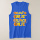 SUN'S OUT GUNS OUT FITNESS AND GYM SLEEVELESS SHIRT (Laydown)