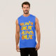 SUN'S OUT GUNS OUT FITNESS AND GYM SLEEVELESS SHIRT (Front Full)