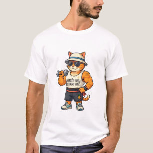 Sun's Out Paws Out - Funny Gym Cat Dad T-Shirt