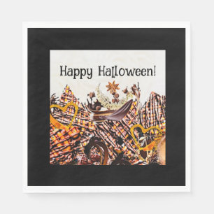 SUNS! SUNSHINE! HAPPY HALLOWEEN! :) NAPKIN