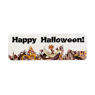 SUNS! SUNSHINE! HAPPY HALLOWEEN! :) RETURN ADDRESS LABEL