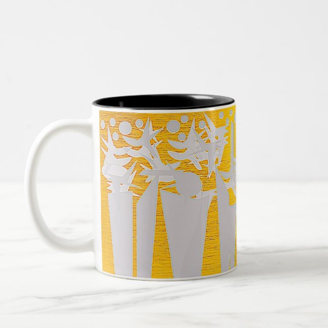 SUNS! SUNSHINE! HOLIDAYS IN CENTRAL PARK! :) Two-Tone COFFEE MUG (Left)