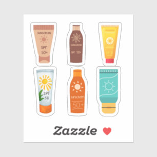 Sunscreen Stickers