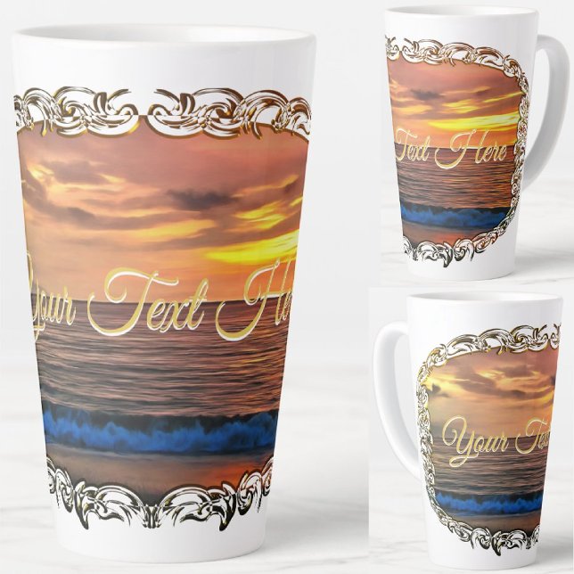Sunset 1577 latte mug (Creator Uploaded)