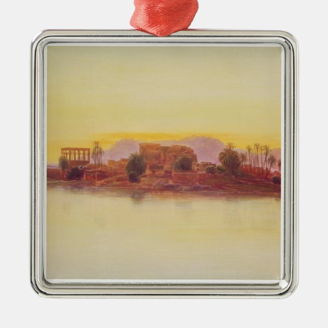 Sunset, 1861 (panel) metal ornament (Front)