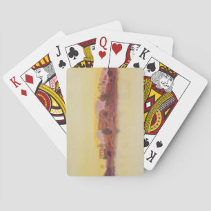 Sunset, 1861 (panel) playing cards