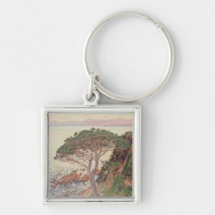 Sunset, 1916 (oil on canvas) key ring