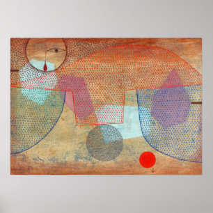 Sunset, 1930 by Paul Klee Poster
