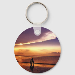sunset 2 key ring