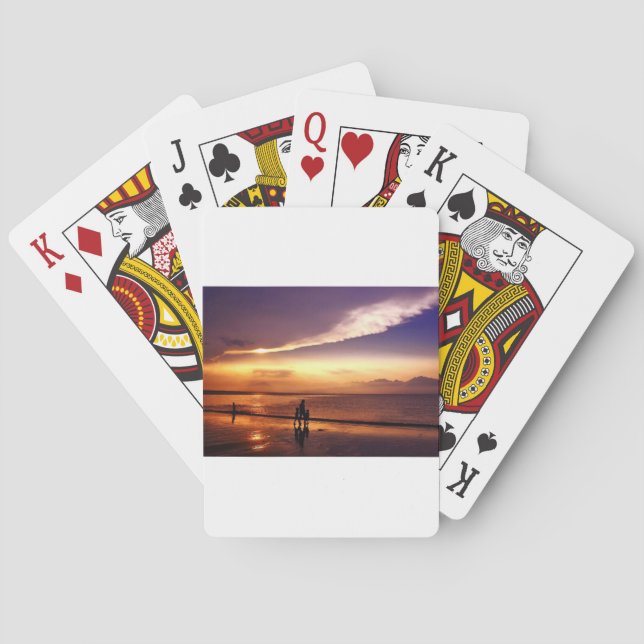 sunset 2 playing cards (Back)