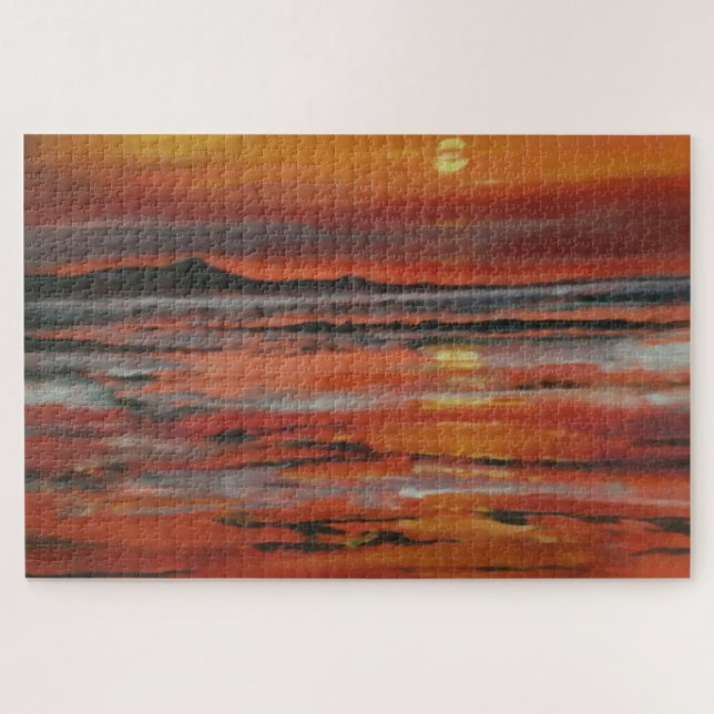 Sunset 3 jigsaw puzzle (Horizontal)