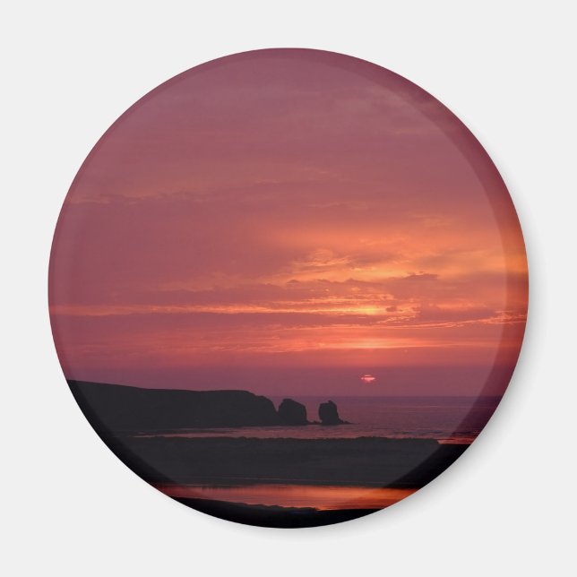 sunset 3 magnet (Front)