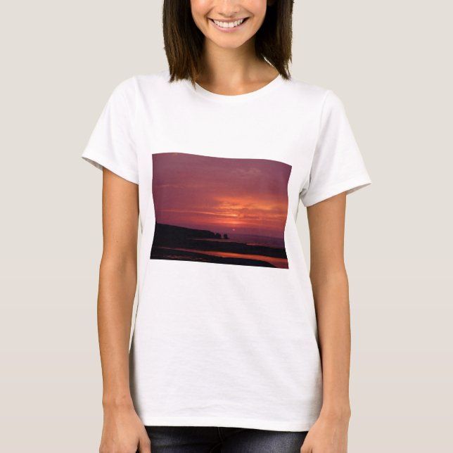 sunset 3 T-Shirt (Front)