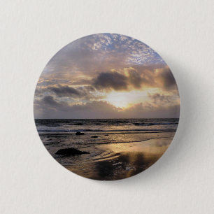 SUNSET 6 CM ROUND BADGE