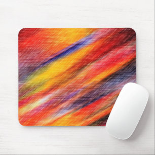 Sunset Abstract Colours Mouse Pad