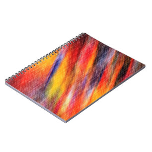 Sunset Abstract Colours Notebook