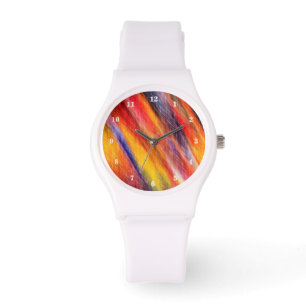 Sunset Abstract Colours Watch