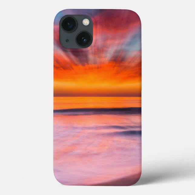 Sunset abstract from Tamarack Beach Case-Mate iPhone Case (Back)