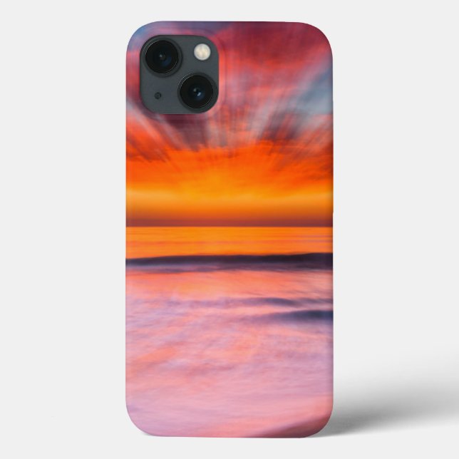 Sunset abstract from Tamarack Beach Case-Mate iPhone Case (Back)