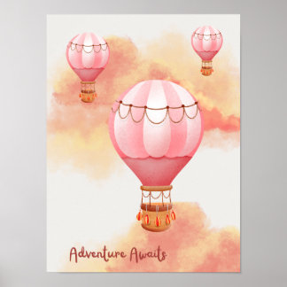 Sunset Adventure Awaits Poster