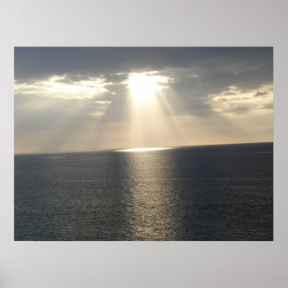 Sunset after the Storm Poster