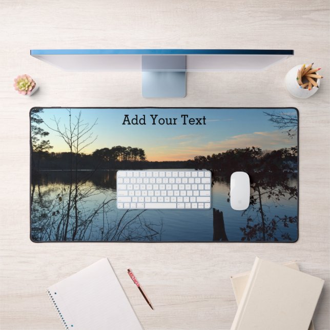 Sunset 'Almost Gone' by Shirley Taylor Desk Mat (Office 1)