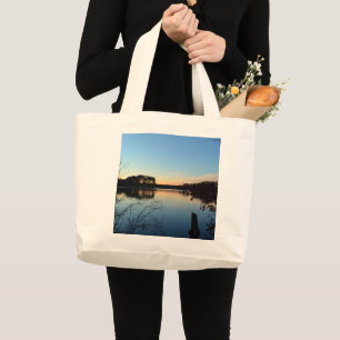 Sunset 'Almost Gone' by Shirley Taylor Large Tote Bag