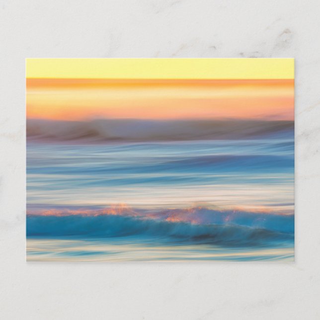 Sunset and Ocean | Cape Disappointment State Park Postcard (Front)