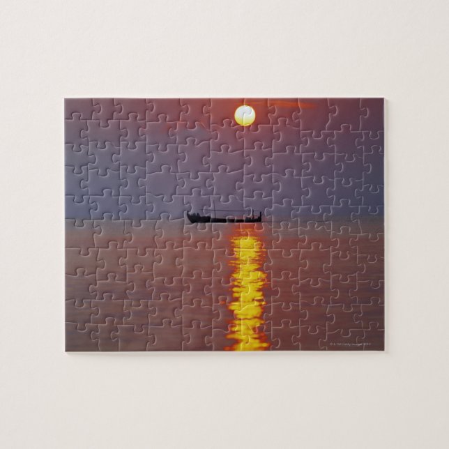 Sunset and Sea 2 Jigsaw Puzzle (Horizontal)