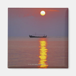 Sunset and Sea 2 Magnet