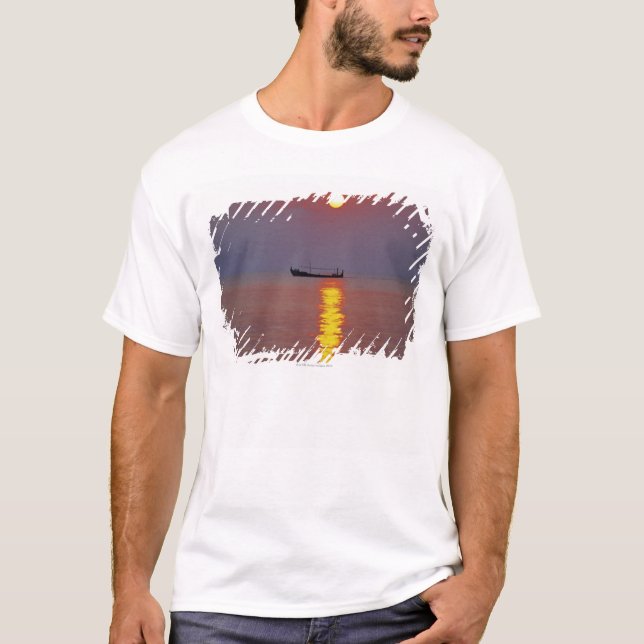 Sunset and Sea 2 T-Shirt (Front)