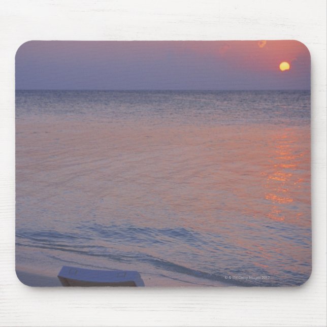 Sunset and Sea Mouse Pad (Front)