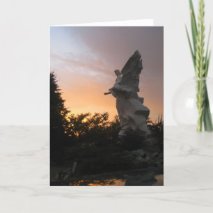 Sunset Angel - Ukraine Card