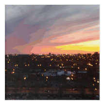 Sunset - April 6, 2018 7:34PM.