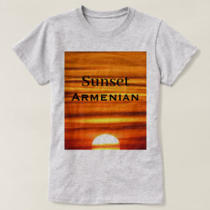Sunset Armenian T-Shirt