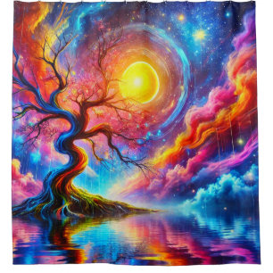 Sunset Art Shower Curtain