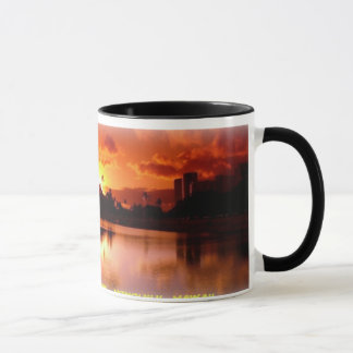 Sunset at Ala Moana Beach Mug